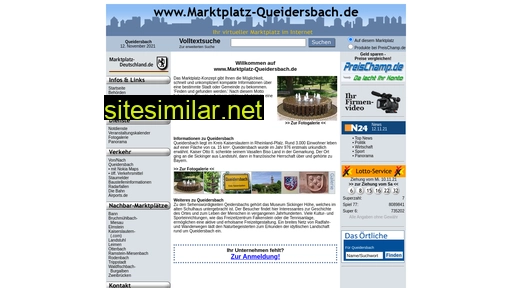 marktplatz-queidersbach.de alternative sites