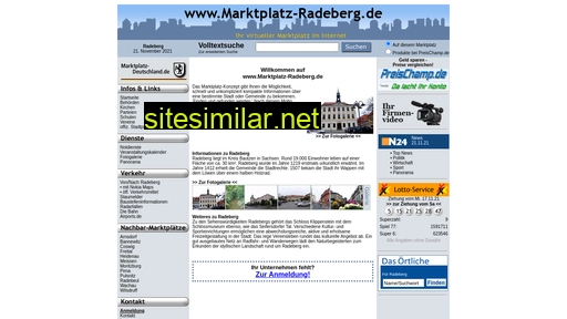 Marktplatz-radeberg similar sites