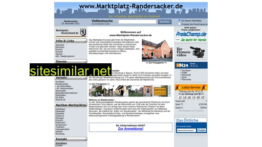 Marktplatz-randersacker similar sites