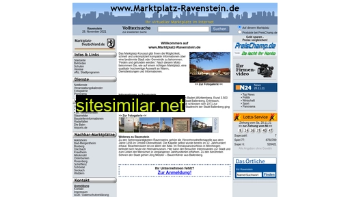 marktplatz-ravenstein.de alternative sites