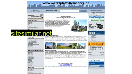 marktplatz-reinsberg.de alternative sites