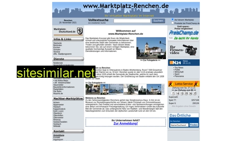 marktplatz-renchen.de alternative sites