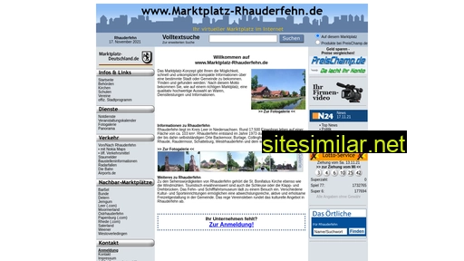 marktplatz-rhauderfehn.de alternative sites