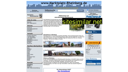 Marktplatz-rheinberg similar sites