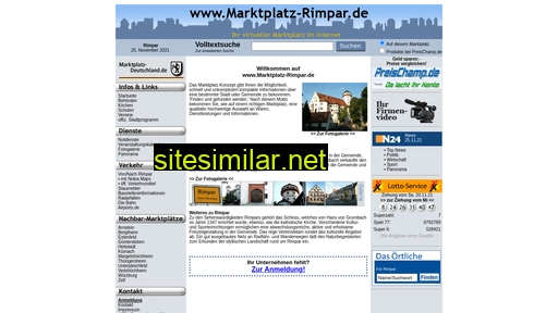 Marktplatz-rimpar similar sites