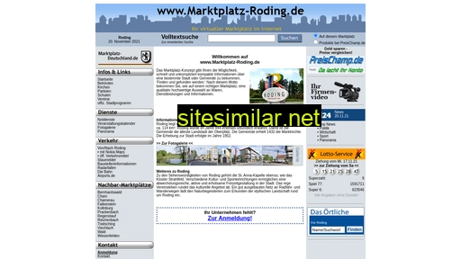 marktplatz-roding.de alternative sites