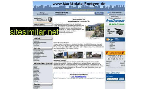 marktplatz-roetgen.de alternative sites