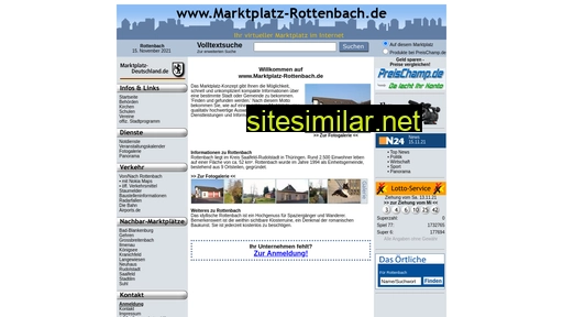 marktplatz-rottenbach.de alternative sites