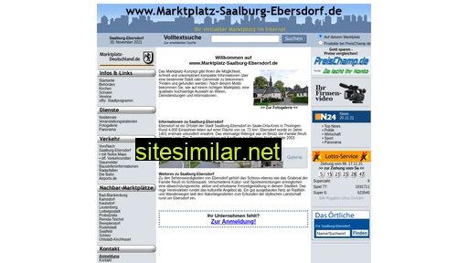 marktplatz-saalburg-ebersdorf.de alternative sites