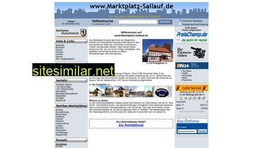 Marktplatz-sailauf similar sites