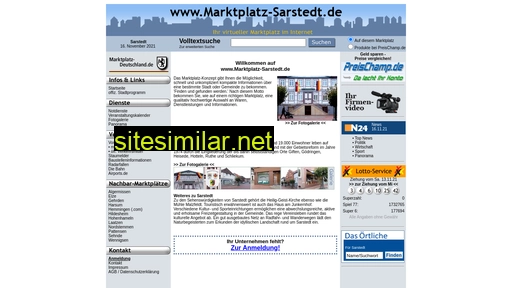 marktplatz-sarstedt.de alternative sites
