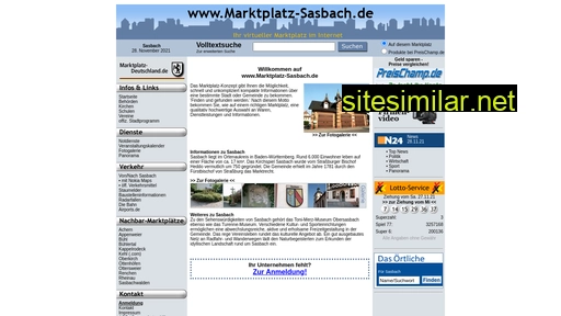 marktplatz-sasbach.de alternative sites