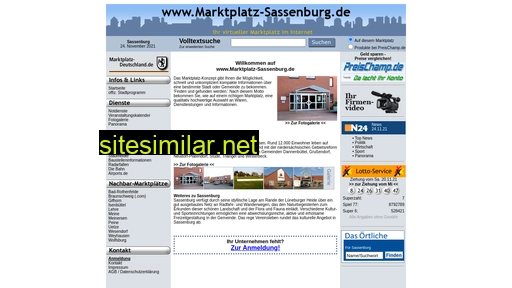 marktplatz-sassenburg.de alternative sites