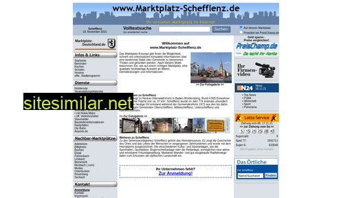 marktplatz-schefflenz.de alternative sites