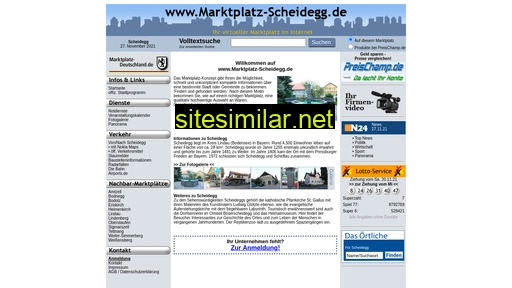 marktplatz-scheidegg.de alternative sites