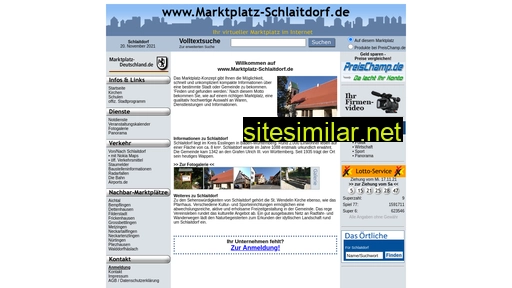 marktplatz-schlaitdorf.de alternative sites