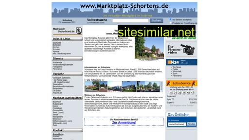 Marktplatz-schortens similar sites