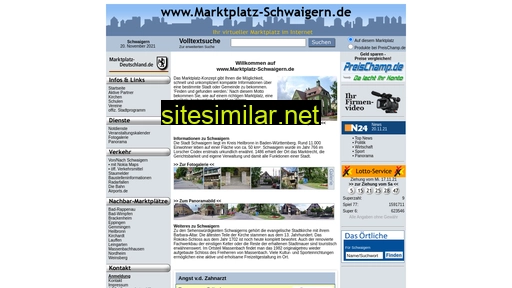 marktplatz-schwaigern.de alternative sites