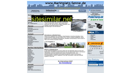 marktplatz-senne.de alternative sites