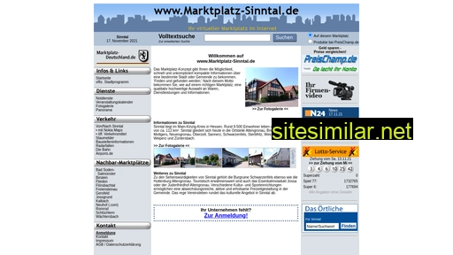 marktplatz-sinntal.de alternative sites