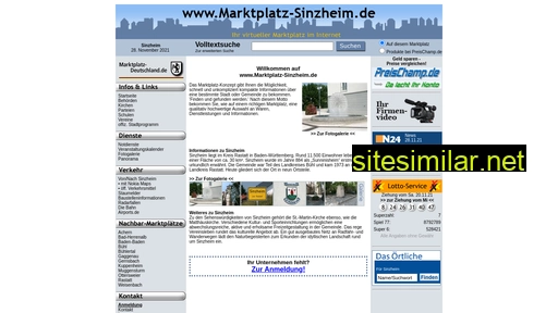 Marktplatz-sinzheim similar sites