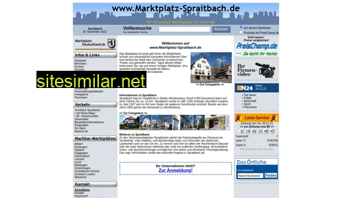 Marktplatz-spraitbach similar sites