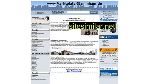 marktplatz-stammham.de alternative sites