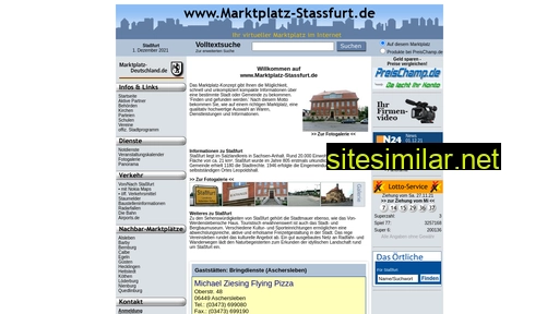 marktplatz-stassfurt.de alternative sites