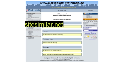 marktplatz-steinbach.de alternative sites