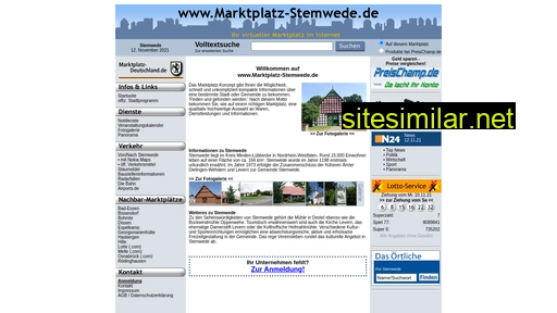 marktplatz-stemwede.de alternative sites