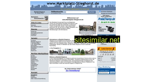 marktplatz-stieghorst.de alternative sites