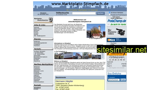 marktplatz-stimpfach.de alternative sites