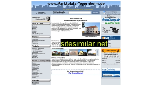 marktplatz-tegernheim.de alternative sites