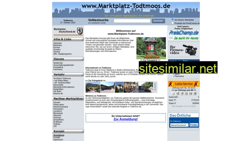 marktplatz-todtmoos.de alternative sites