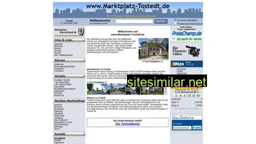 Marktplatz-tostedt similar sites