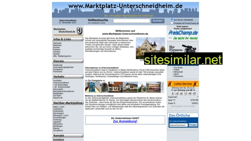 marktplatz-unterschneidheim.de alternative sites