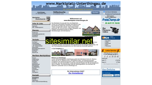 marktplatz-unterthingau.de alternative sites