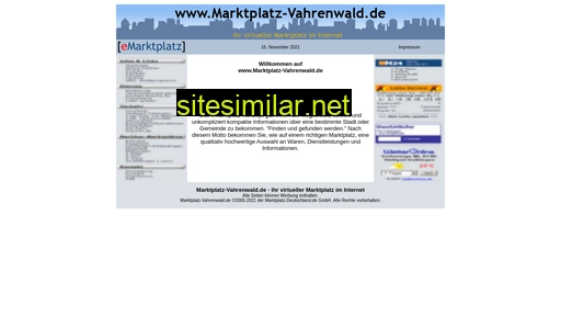 marktplatz-vahrenwald.de alternative sites