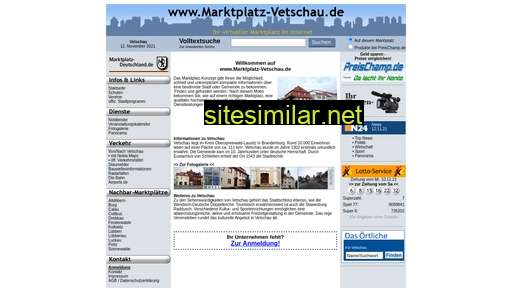 marktplatz-vetschau.de alternative sites