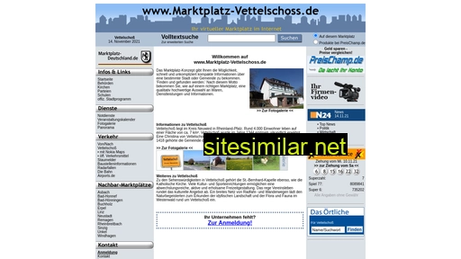marktplatz-vettelschoss.de alternative sites