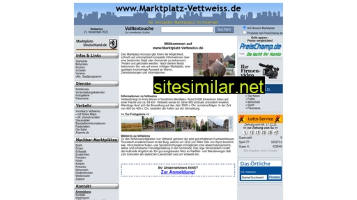 marktplatz-vettweiss.de alternative sites