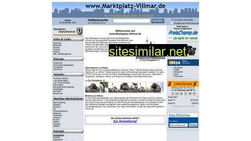 Marktplatz-villmar similar sites