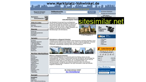 marktplatz-vohwinkel.de alternative sites