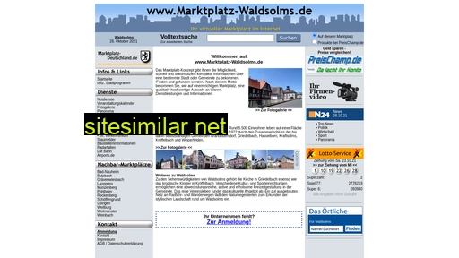 marktplatz-waldsolms.de alternative sites