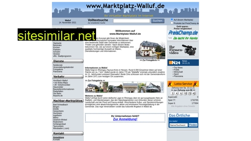 marktplatz-walluf.de alternative sites