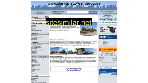 marktplatz-wanderup.de alternative sites