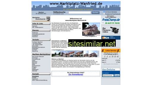 marktplatz-wanfried.de alternative sites