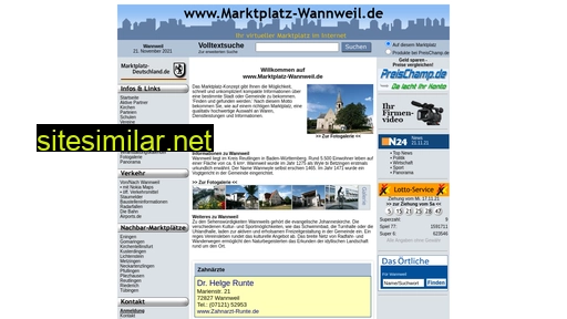 marktplatz-wannweil.de alternative sites
