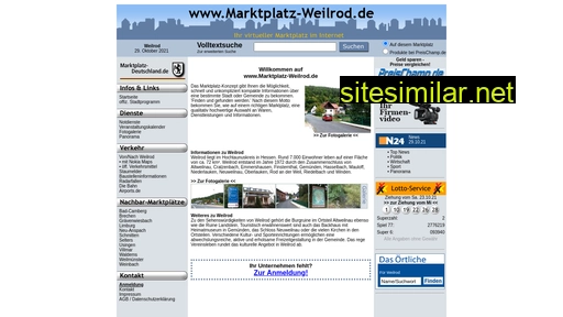 marktplatz-weilrod.de alternative sites