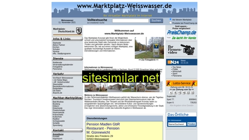 marktplatz-weisswasser.de alternative sites